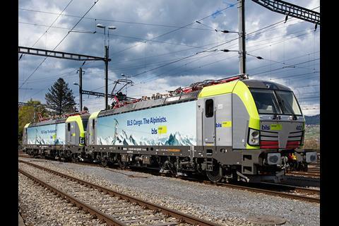 BLS Cargo intends to use the Siemens Vectron electric locomotives on freight services between Rotterdam and northern Italy.